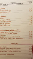 Café Poiré menu