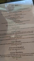 Homegrown Gastropub menu