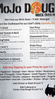 Mojo's Urban Eatery menu