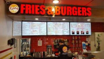 Funky Fries And Burgers inside