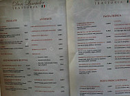 Trattoria Don Lisander menu