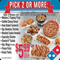 Domino's Pizza food