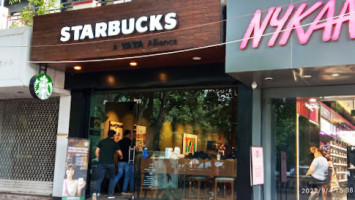 Tata Starbucks Coffee inside
