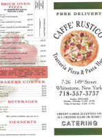 Cafe Rustico food