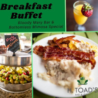 H Toads Bar & Grill food