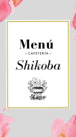 Cafe Shikoba menu