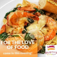 Rusty's Surf Turf food