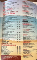 Mariscos El Gordo (on The Beach) menu