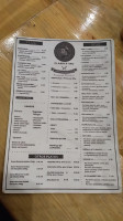 Clandestino menu