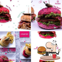 Pink Burger food