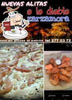 Pizzas El Patron food