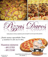 Pizzas Davos food