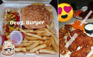 Dea3 Burger Las Alitas food