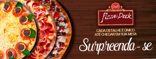 Forno DLenha Pizza Deck food