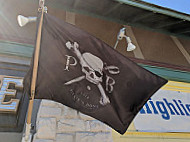 Pirate's Bone Burgers outside