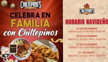 Chiltepinos Wings Cananea food