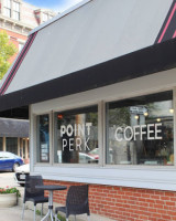 Point Perk Coffee inside