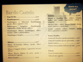 Do Castelo menu