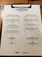 Charles Towne Fermentory menu