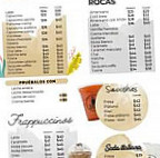 Coffeebook menu