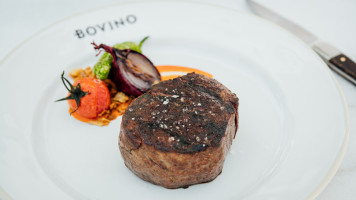 Bovino Steakhouse food