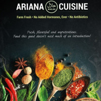 Ariana Cuisine food