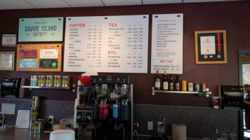 Sauvie Island Coffee Company menu