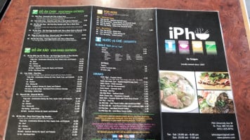 Ipho By Saigon menu