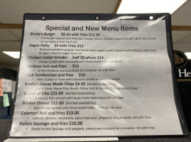Brody's Seafood Market And Deli menu