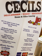 Cecil's Delicatessen Bakery food