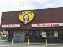 Ramona's Mexican Food inside