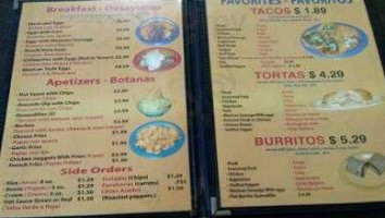 Mary's Taqueria food