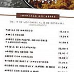 La Solita menu