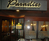 Paradies, schwabische Gaststeatte inside