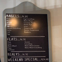 Goldberg's Famous Bagels menu