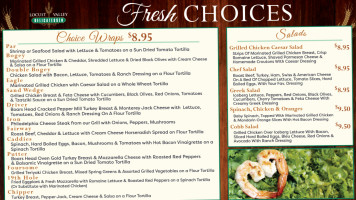 Locust Valley Pizzeria menu