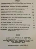 Country Deli menu