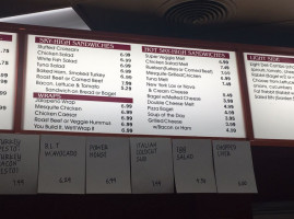 Bagel Bin Deli menu