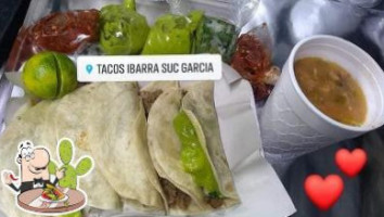 Tacos Ibarra Suc García food