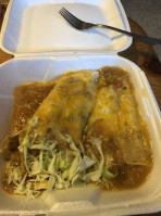 Fred's Breakfast Burrito food