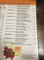 Pho Ha Saigon menu