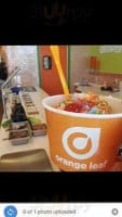 Orange Leaf Frozen Yogurt food