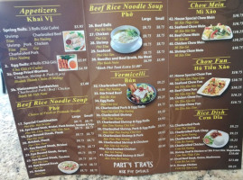 5 Stars Pho menu