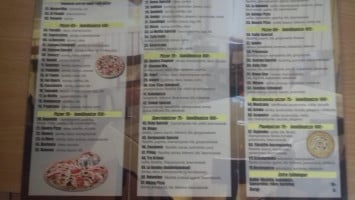 Osby Pizzeria menu