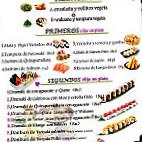 Siri Sushi Japones menu