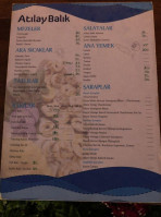 Atilay Tuerkbuekue menu