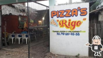 Pizzas Rigo food