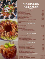 Mariscos Altamar food