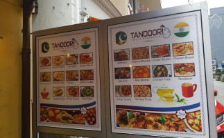 Tandoori menu