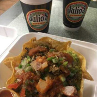 Julio's Burritos food